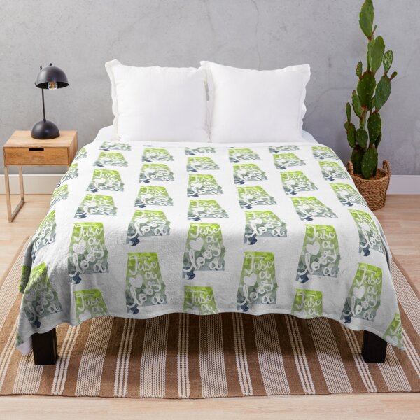 Item preview, Tuscaloosa Alabama Map Green and Blue designed and sold by candhdesigns.