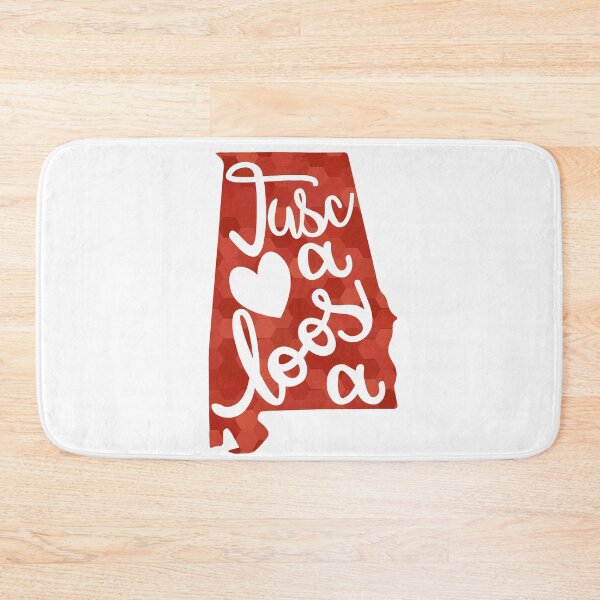 Item preview, Tuscaloosa Alabama Map Crimson designed and sold by candhdesigns.
