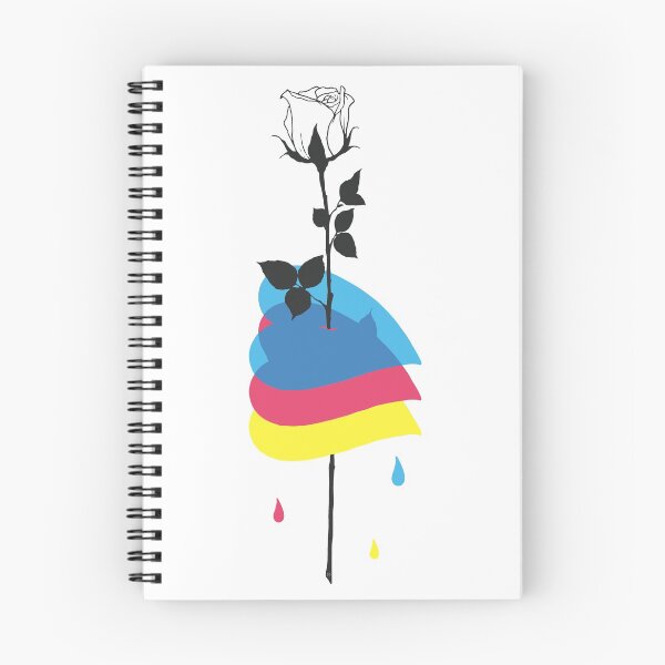 Item preview, Rose CMYK designed and sold by SoulArtLove.