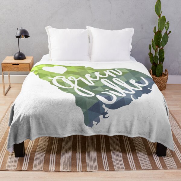 Item preview, Greenville South Carolina Map designed and sold by candhdesigns.
