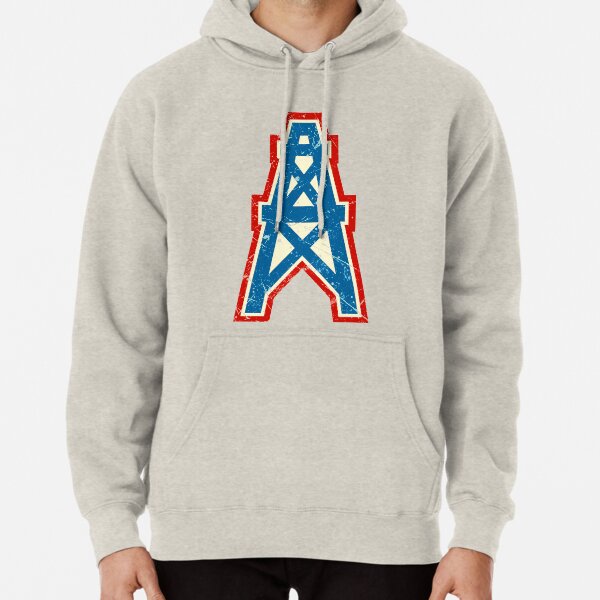 Houston Oilers Team Oil Pumpjack Logo Lightweight Sweatshirt for