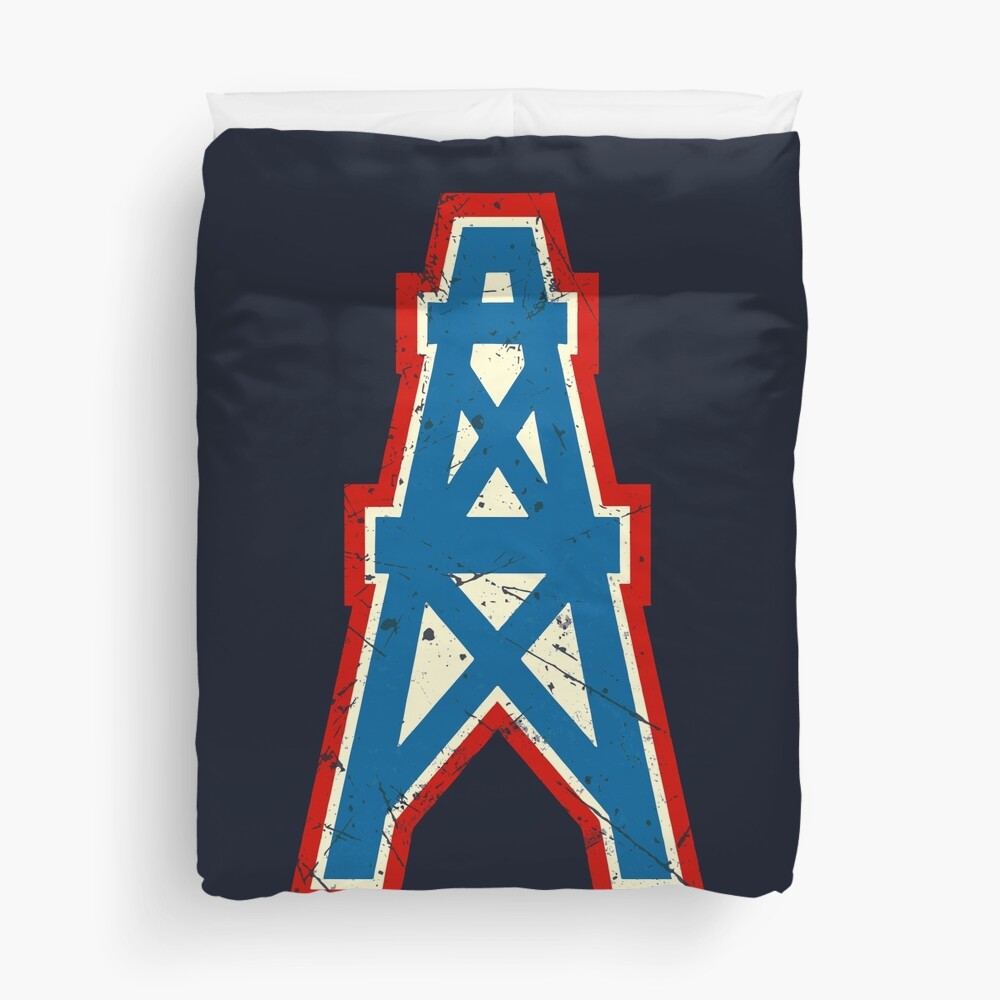 Houston Oilers Team Oil Pumpjack Logo Lightweight Sweatshirt for