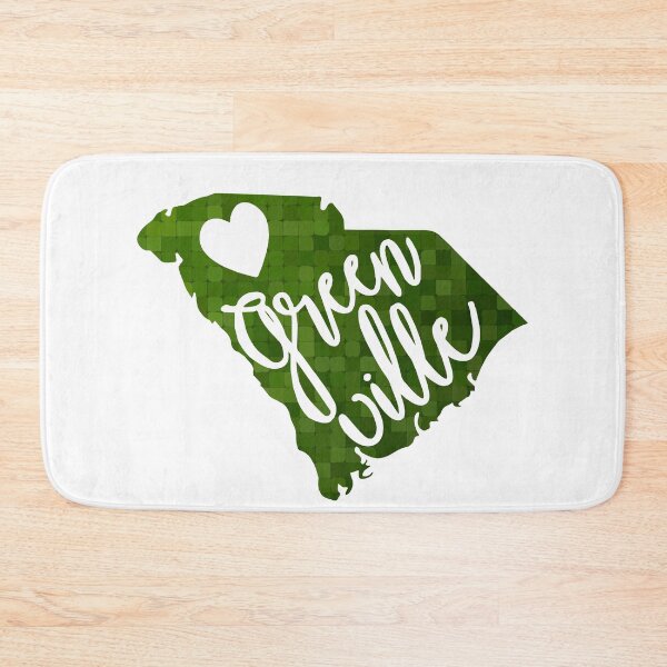 Item preview, Greenville South Carolina Map designed and sold by candhdesigns.
