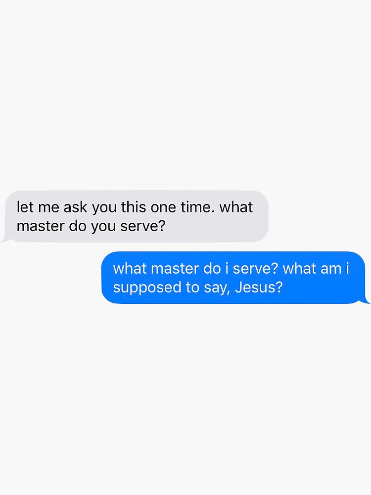 what master do you serve? by lovemishka