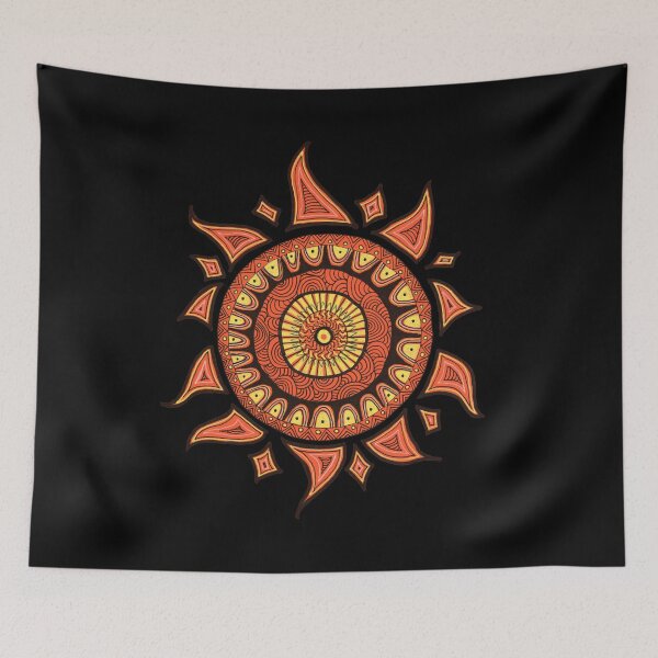 Item preview, Orange Sun designed and sold by Karen  Todman -Aroca Designs-.