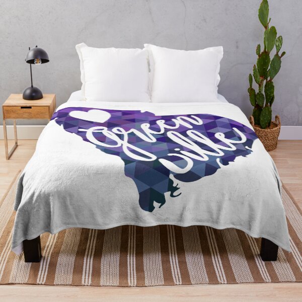 Item preview, Greenville South Carolina Map designed and sold by candhdesigns.