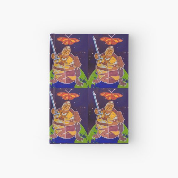 World Turtle King of Swords Hardcover Journal