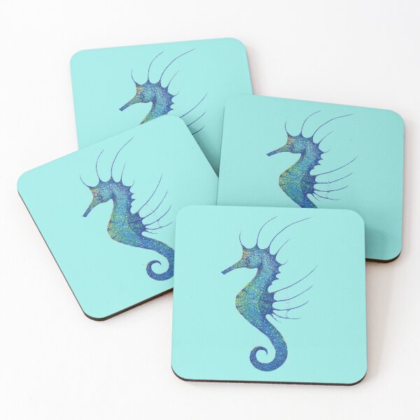 Item preview, Aqua Seahorse designed and sold by Karen  Todman -Aroca Designs-.