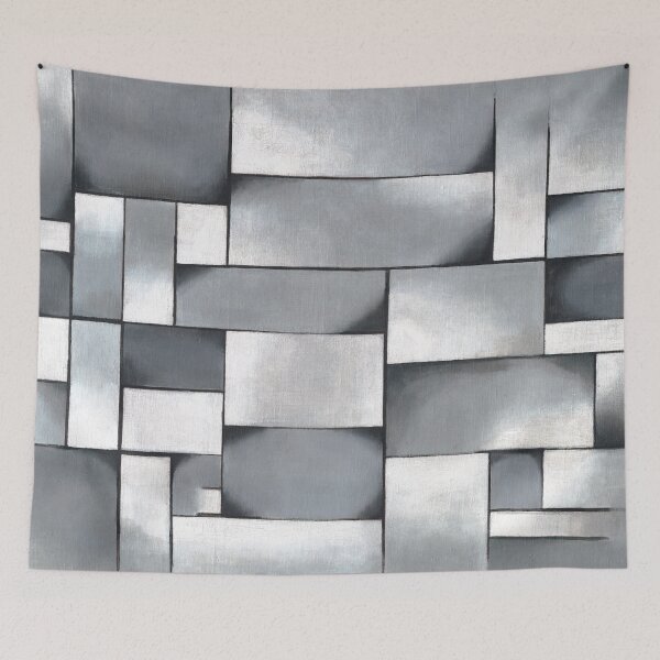 Item preview, Composition in Gray: Rag Time (High Resolution), van Doesburg designed and sold by Rolodex.