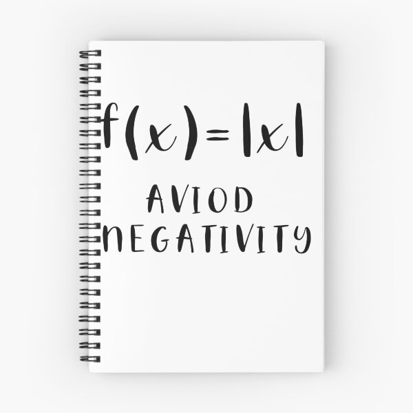 Item preview, Avoid Negativity Funny design for Math geeks designed and sold by tshirtfandom.