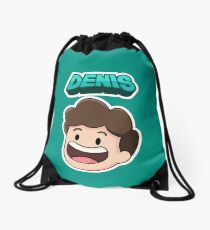 Denis Cat Drawstring Bags Redbubble - ronald and karina playing roblox roblox flee the facility denis