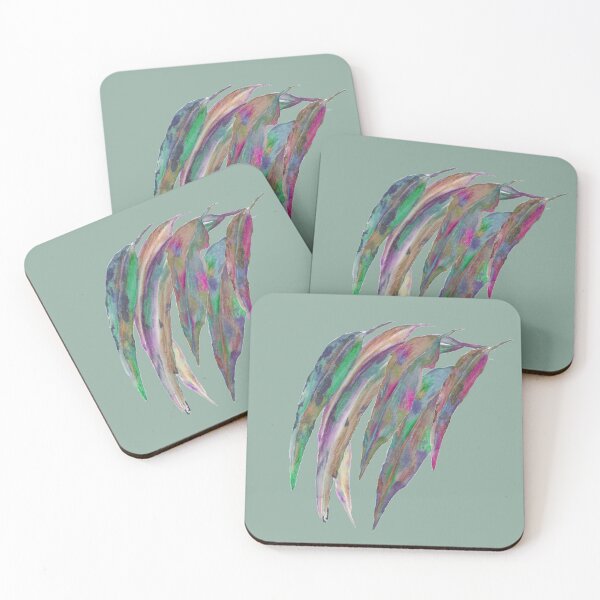 Item preview, Abstract gum leaves  designed and sold by Karen  Todman -Aroca Designs-.