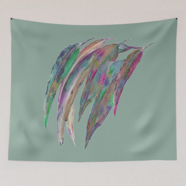 Item preview, Abstract gum leaves  designed and sold by Karen  Todman -Aroca Designs-.