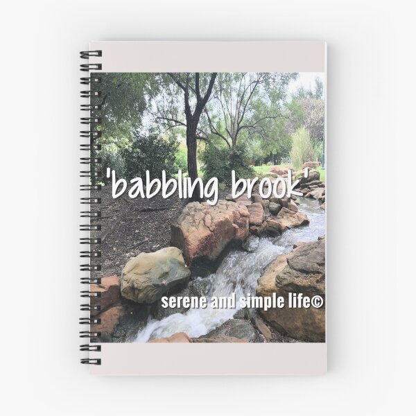 Item preview, babbling brook accent pillow designed and sold by sayitdisplayit.