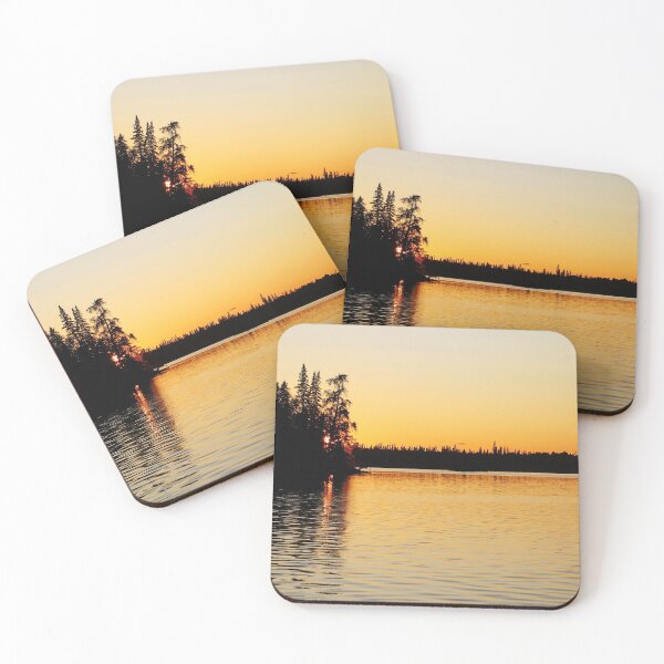 Item preview, Shades Of Gold Sunset Bonar Lake designed and sold by Deb Oppermann.