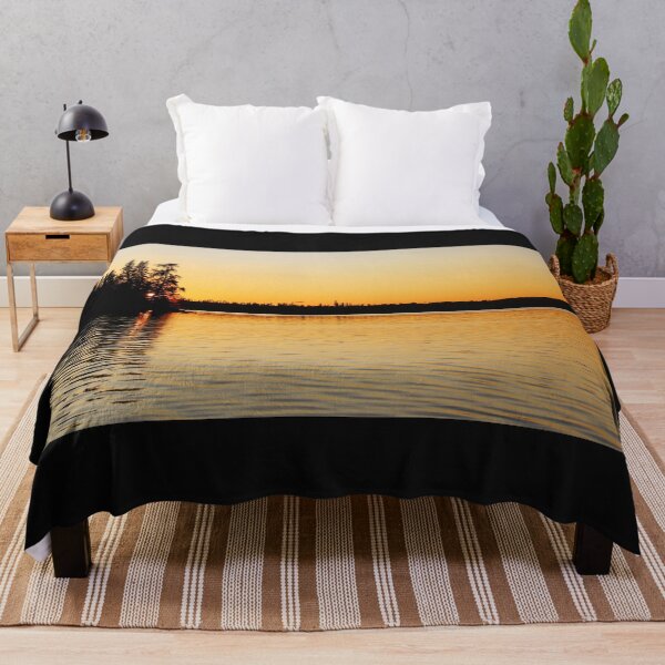 Item preview, Shades Of Gold Sunset Bonar Lake designed and sold by Deb Oppermann.