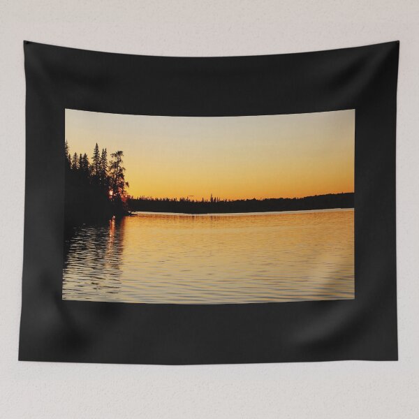 Item preview, Shades Of Gold Sunset Bonar Lake designed and sold by Deb Oppermann.