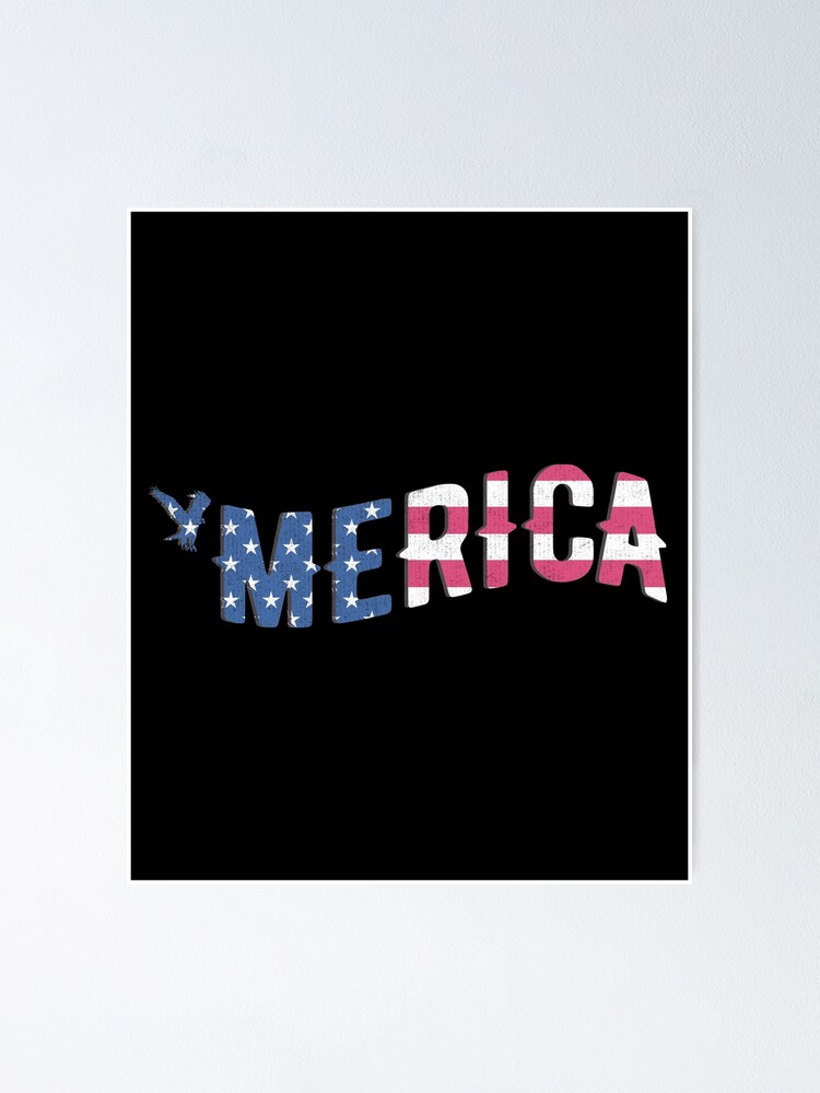 "Classic Merica Epic American Flag United States July 4th Novelty