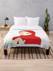 Hijab Inspired Design for a Hijabi Lover Throw Blanket