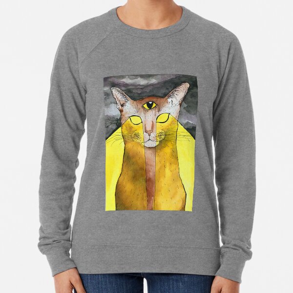 Sudadera de gato con hot sale rayos