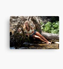 Beached Blond Canvas Print