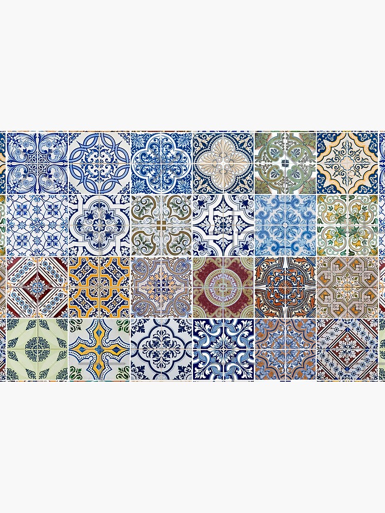 Bolsos de mano «Conjunto de 48 patrones de baldosas cerámicas» de