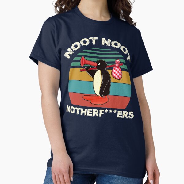 Item preview, Noot Noot Pingu Shirt Funny Pingu Meme Gift, Pingu Noot Noot Motherf designed and sold by GreenSplash.