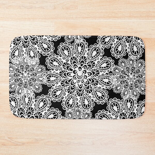 Item preview, black and white Mandala designed and sold by Nora Gad.