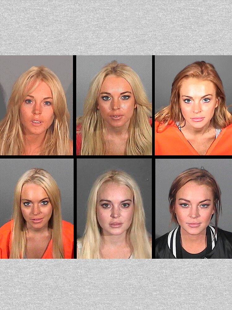 LINDSAY LOHAN MUGSHOTS by colorcollective