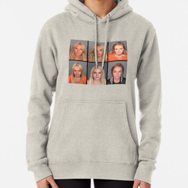 lindsay lohan mugshot hoodie