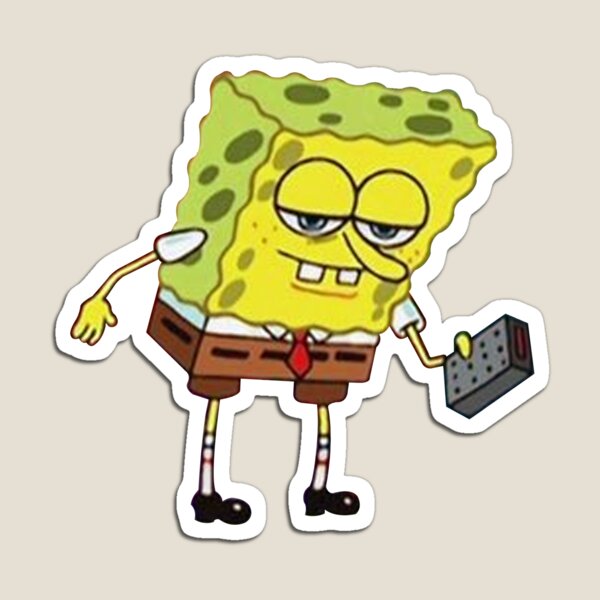 Spongebob Meme: Ight Imma Head Out Magnet