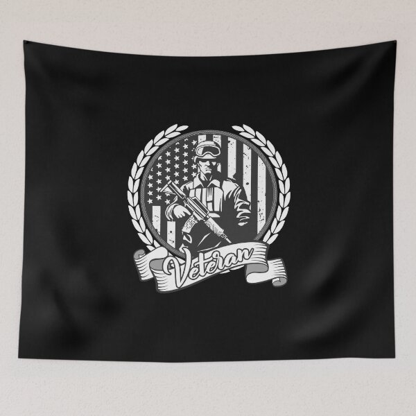 Item preview, Military Veteran, Military Service, MP, Army, Marine, Air Force, Navy, War Vet, War Veteran, Gulf War, Vietnam, Iraq War, Afghanistan, War Hero designed and sold by Logic72.