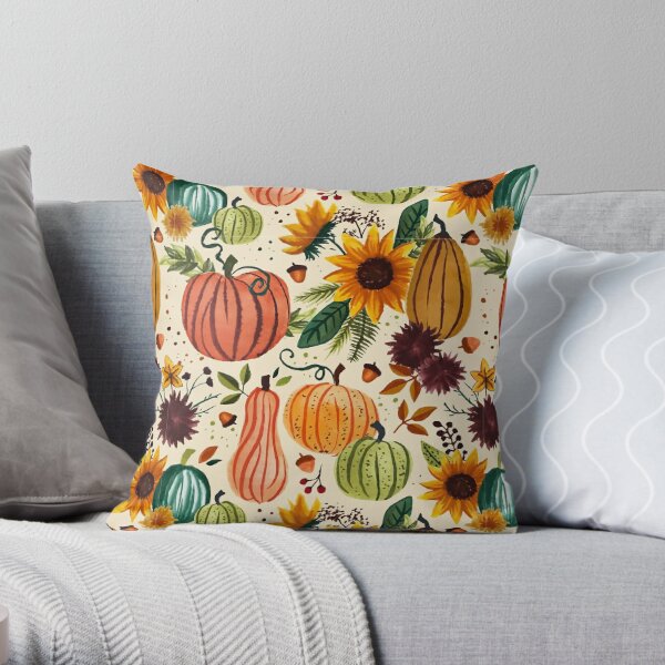 Gilded Harvest Pillows | Halloween Express