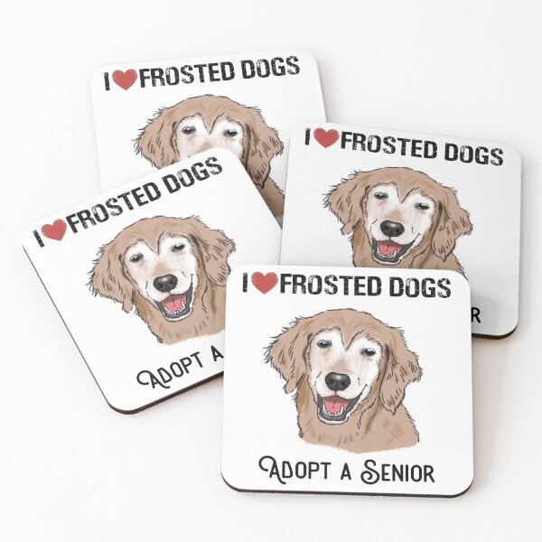 Artikelvorschau, Ältere Hunde, einen Senior adoptieren, nicht einkaufen, alte Hunde, Hundeliebhaber, Hunderettung entworfen und verkauft von Furkid Studio.