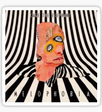 cage the elephant- melophobia Sticker
