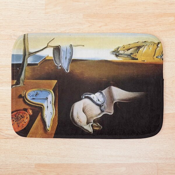LA PERSISTANCE DE LA MÉMOIRE - SALVADOR DALI Tapis de bain
