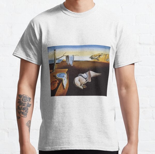 persistence of memory t shirt