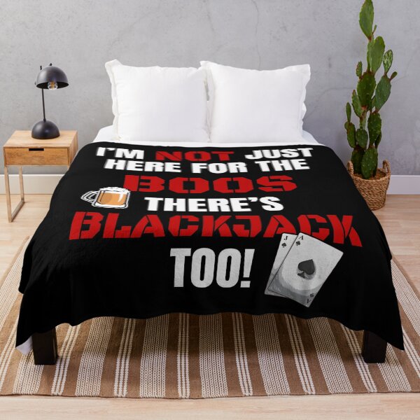 Item preview, I'M NOT JUST HERE FOR THE BOOS THERE'S BLACKJACK TOO #3 with graphics fun, fresh twist Boo's tshirts and apparel designed and sold by GabiBlaze.