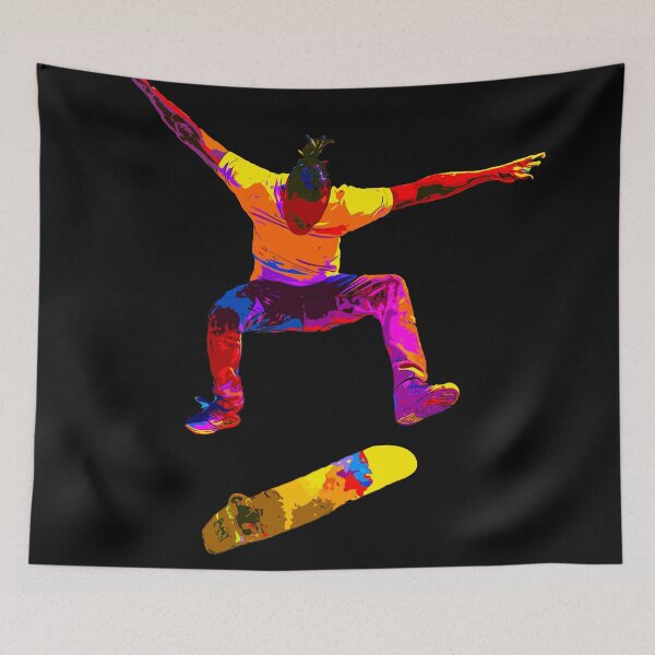 Item preview, Kickflip in Color designed and sold by PODLizardWizard.