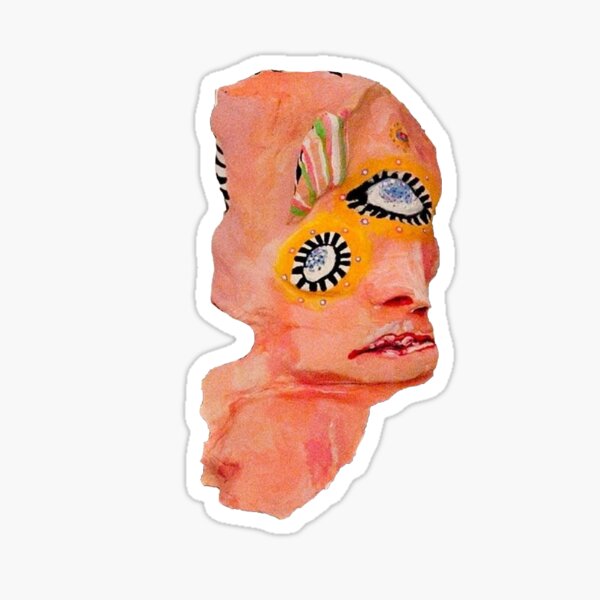 Vista previa del artículo con la obra «enjaula el elefante», diseñado y vendido por stickers by isabel .