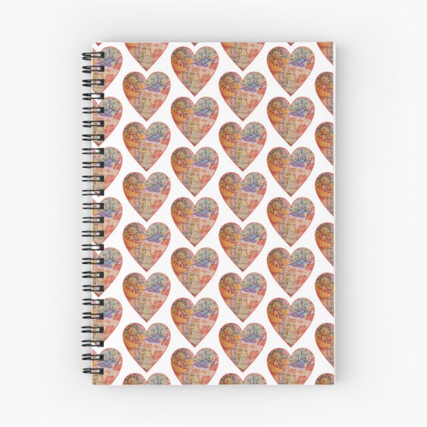 Item preview, Trippy Forest Heart Print! designed and sold by The Rage Garden.