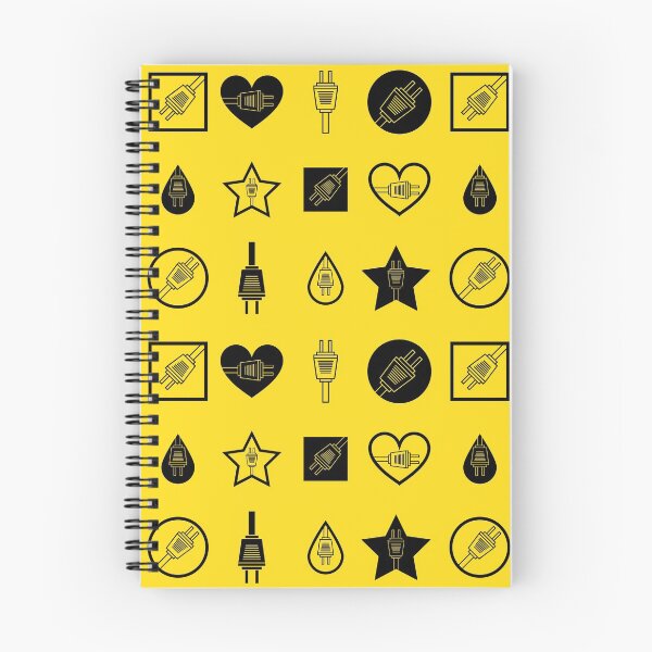 Item preview, Plug Shape Icon Pattern YELLOW designed and sold by Zethinova.
