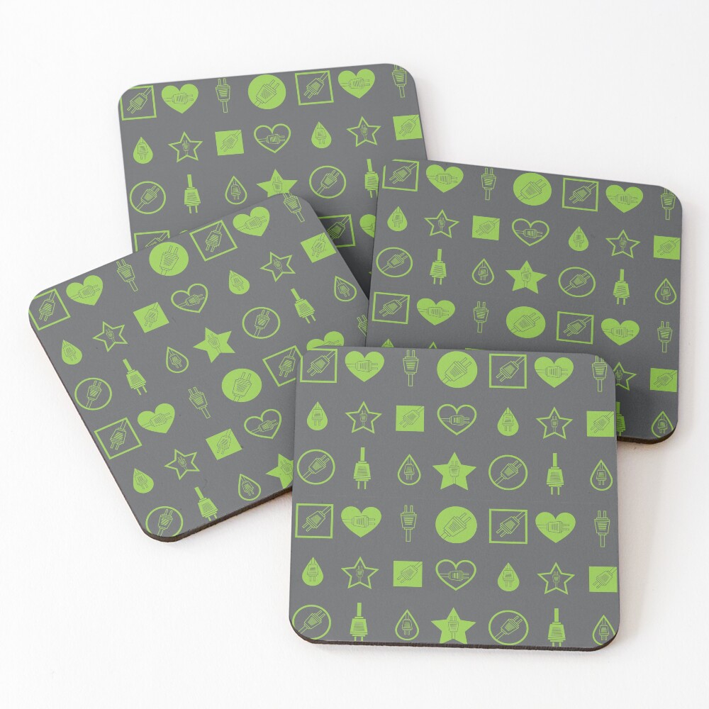 Item preview, Coasters (Set of 4) designed and sold by Zethinova.