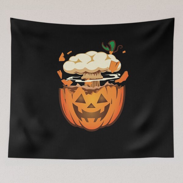 Item preview, Mind Blown Pumpkin Halloween designed and sold by TheTeeSupplyCo.