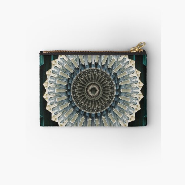 Item preview, RISE - Geometric Abstract Kaleidoscope Pixel Sort Glitch Pattern designed and sold by Liam Warr.
