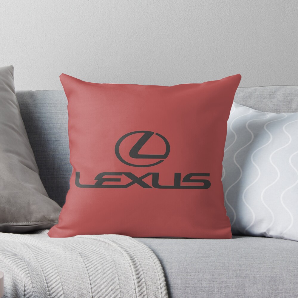 "lexus" Throw Pillow for Sale by sabarina Redbubble