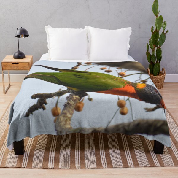 Item preview, Garden Visitor- Rainbow Lorikeet- New Zealand Birds designed and sold by lizdomett.