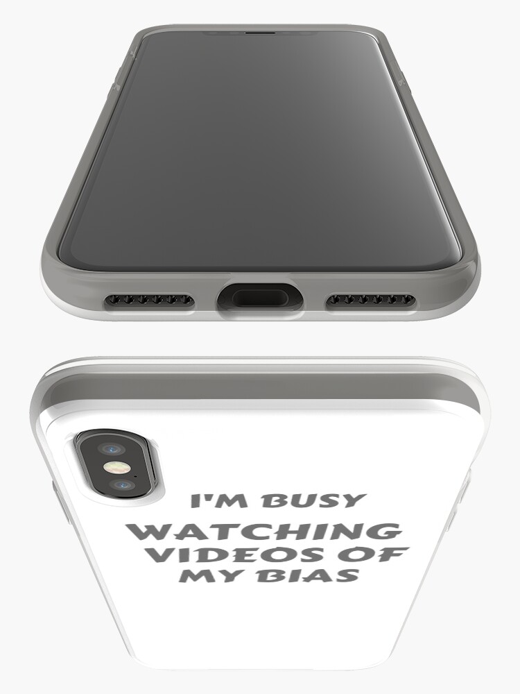 Alternate view of "I'm Busy" Bias T-shirt iPhone Case & Cover
