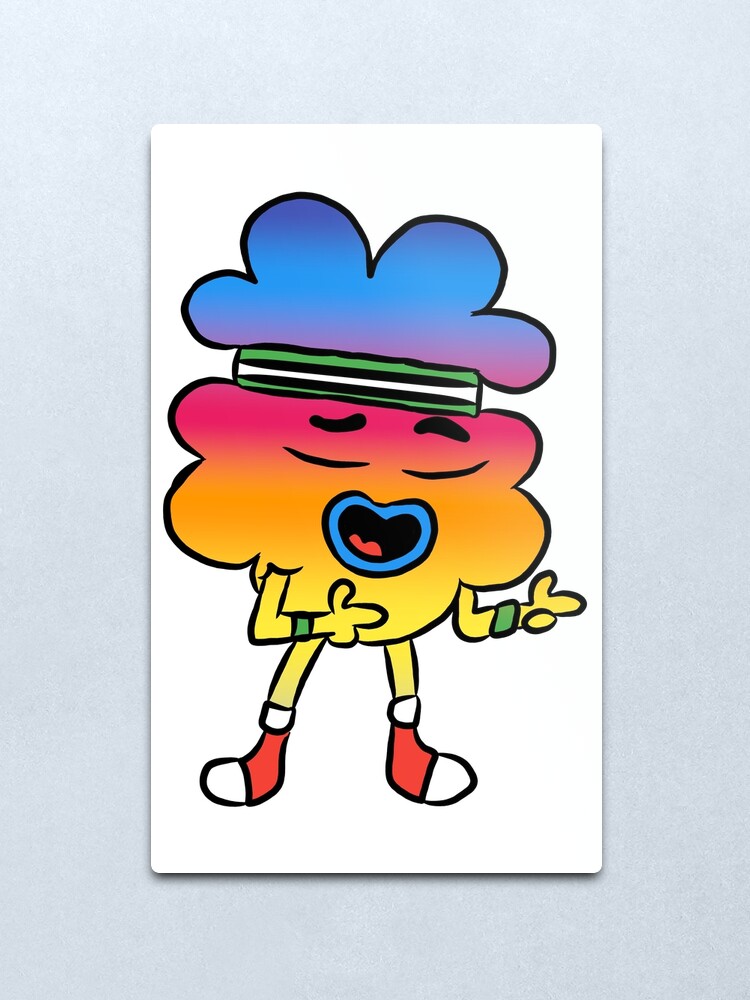 Tobias The Amazing World Of Gumball Metal Print For Sale By Roserinart Redbubble