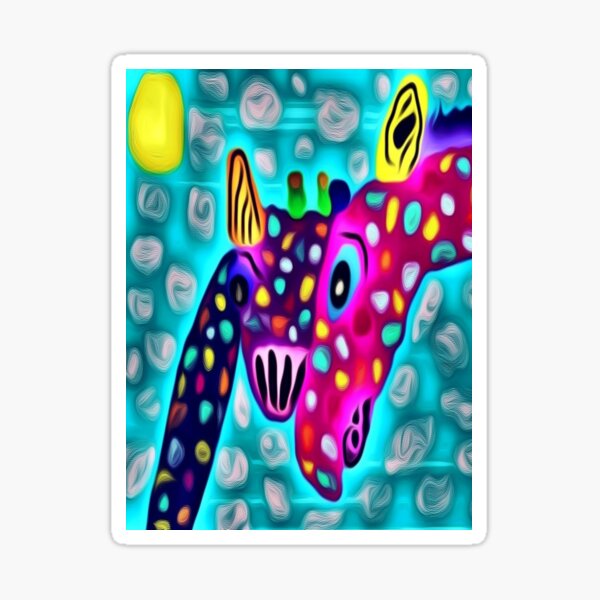 Item preview, Mother Giraffe With Her Baby! designed and sold by Janelle McMillan.